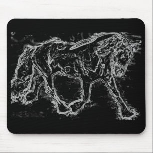 Dressage-Pferd Mousepad