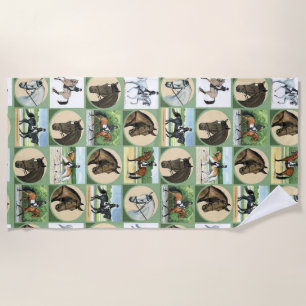 Dressage Pferde Strandtuch für Pferdefreunde