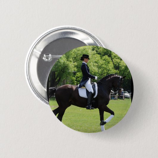 Dressage-Pferdeshow-Button Button (Vorne & Hinten)