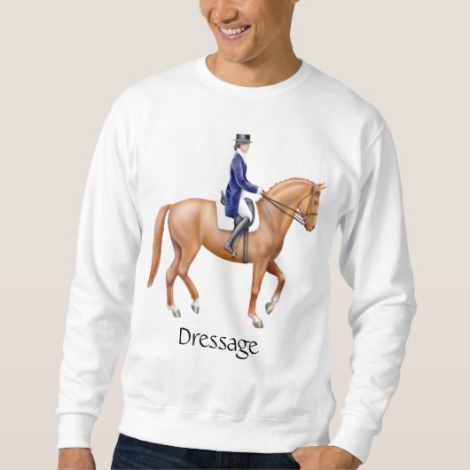 Dressage-PferdeSweatshirt Sweatshirt (Vorderseite)