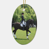 Dressage-Pferdeverzierung Keramikornament (Links)