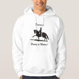 Dressage-Poesie in der Bewegung Hoodie