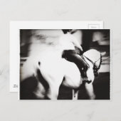 Dressage Postkarte (Vorne/Hinten)