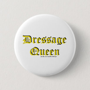 Dressage Queen Button