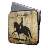 Dressage Reittiere Laptop-Tasche Laptopschutzhülle (Vorderseite Links)