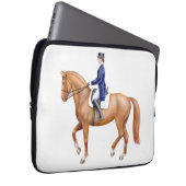 Dressage-Show-Pferdeelektronik-Tasche Laptopschutzhülle (Vorne Rechts)