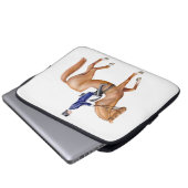 Dressage-Show-Pferdeelektronik-Tasche Laptopschutzhülle (Vorne Knopf)