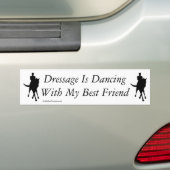 Dressage-Tanzen mit meinem bester Freund-Pferd Autoaufkleber (Auf Auto)
