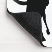 Dressage tanzt am besten Freund Pferd und Reiter Mousepad (Ecke)
