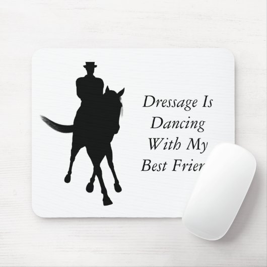 Dressage tanzt am besten Freund Pferd und Reiter Mousepad (Mit Mouse)
