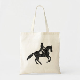 Dressage-Tasche - Pferde-und Reiter-Mosaik-Entwurf Tragetasche