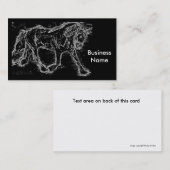 Dressage Visitenkarten Visitenkarte (Vorne/Hinten)