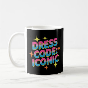 Dresscode: Iconic Vibrant Retro Kaffeetasse