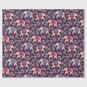 Dressed Elephant Geschenkpapier (Flach)