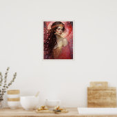 Dressed for Liebe Valentine's Day Art Print Poster (Küche)