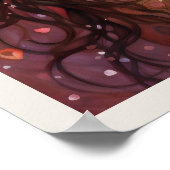 Dressed for Liebe Valentine's Day Art Print Poster (Ecke)