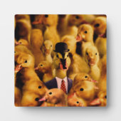 Dressed for Success Duck Fotoplatte (Vorderseite)