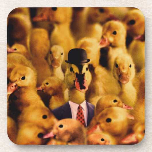 Dressed for Success Duck Getränkeuntersetzer (Vorderseite)