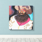 Dressed to kill "Blackbeard" Leinwanddruck (Insitu (Holzboden))