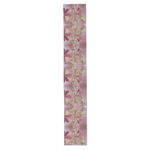 Dresser Scarf in Burgund mit grünem Olivenöl Großer Tischläufer