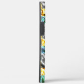 Dressianische Minze, goldene und silberne Fliesen Case-Mate iPhone Hülle (Rückseite / Rechts)