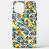 Dressianische Minze, goldene und silberne Fliesen Case-Mate iPhone Hülle (Rückseite)