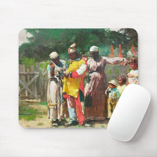 Dressing für den Karneval von Winslow Homer Mousepad (Mit Mouse)