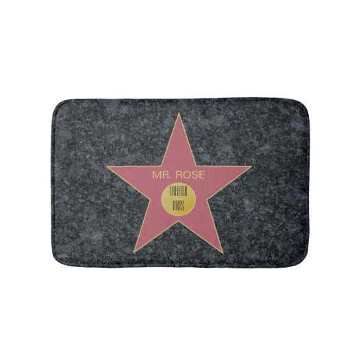 Dressing Room Star Badematte (Vorderseite)