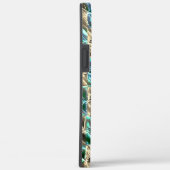 Dressischer Minzgrün bis beige Fliesen oder farbig Case-Mate iPhone Hülle (Rückseite / Rechts)