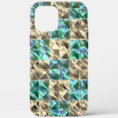 Dressischer Minzgrün bis beige Fliesen oder farbig Case-Mate iPhone Hülle (Rückseite)
