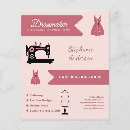 Dressmaker Flyer (Vorne)