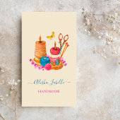 Dressmaker Handmade Seamstress Nähte Visitenkarte