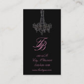 Dressmaker Mannequin Nähen Mode Designer Visitenkarte (Rückseite)