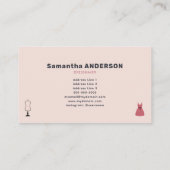 Dressmaker Visitenkarte (Rückseite)