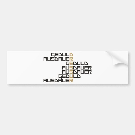 Dressur Autoaufkleber (Vorne)