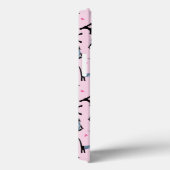 Dressur im französischen Stil mit Eiffelturmmuster Case-Mate iPhone Hülle (Rückseite / Rechts)