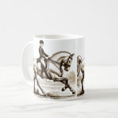 Dressur Reitsport Reitsport Tasse (Vorderseite Links)