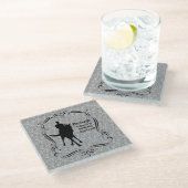 Dressur tanzt mit meinem Freundpferd Glasuntersetzer (Schrägansicht)