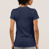 Dressurbewegungen Shirt Design in Weiß (Rückseite)