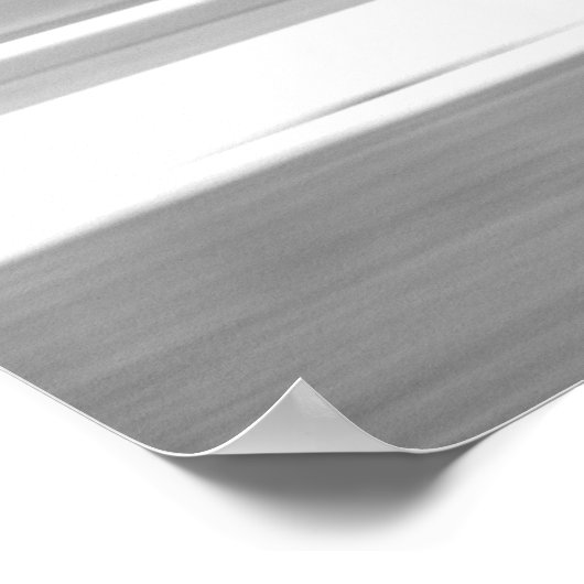 Dressurer Abstrakte Bewegung Poster (Ecke)