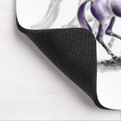 Dressurpferd in Trot Piaffe Mousepad (Ecke)