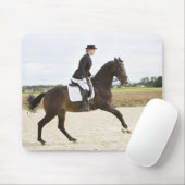 Dressurreiterin, die 2 mousepad (Mit Mouse)