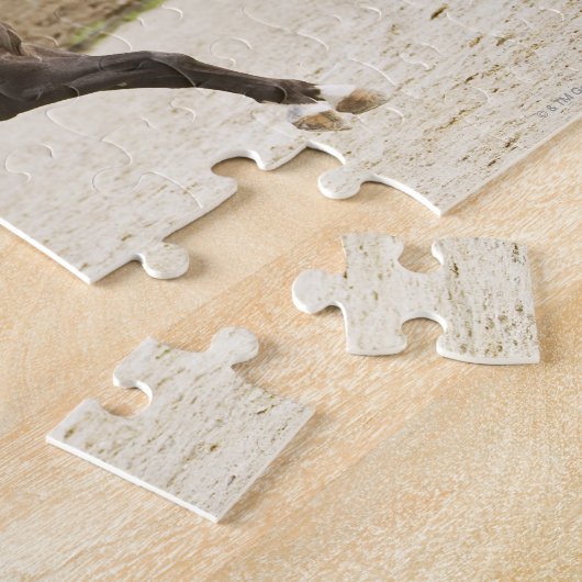 Dressurreiterin, die 2 puzzle (Seite)