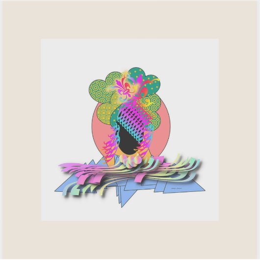 Dressy Headdress Aufkleber (Vorderseite)