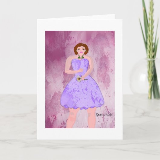 Dressy LeeMarie's kreatives Design Karte (Vorderseite)