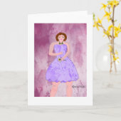 Dressy LeeMarie's kreatives Design Karte (Gelbe Blume)