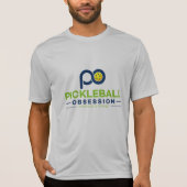 Dri geeignetes T-Shirt für das Pickleball besessen (Vorderseite)