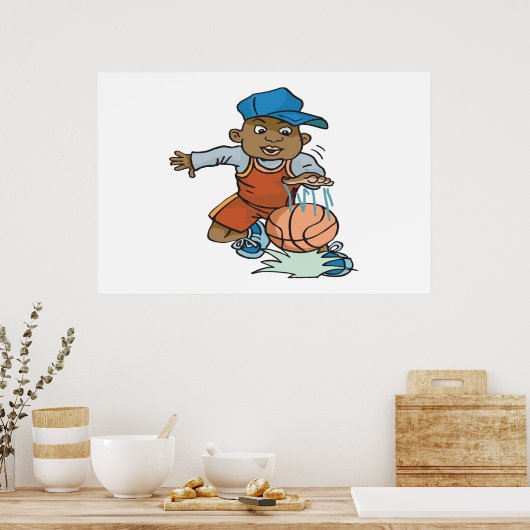 Dribble Poster (Küche)