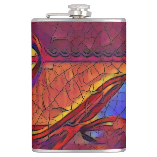 Dried Earth Flachmann (Vorderseite)