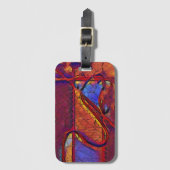 Dried Earth Gepäckanhänger (Vorderseite Vertikal)